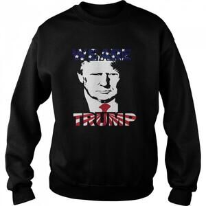 We Are Trump Best President In Usa American Flag Sweatshirt